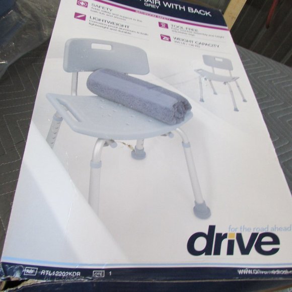 Drive Other New Drive Rtl222kdr Shower Chair With Back Poshmark